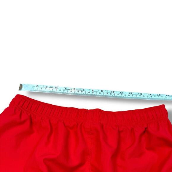 Nike Red Swim Trunks Men’s Size L Mesh Lined Board Shorts Drawstring Y2K Casual - Picture 11 of 11